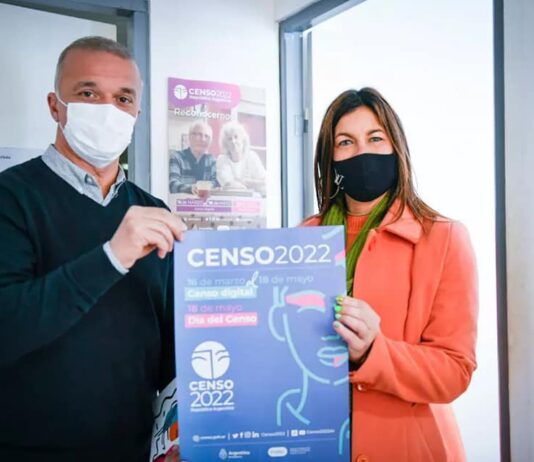 El Vicegobernador visitó el centro de operaciones del Censo 2022