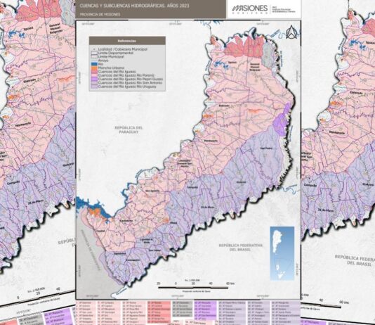 Cuencas y subcuencas hidrográficas