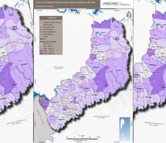 Viviendas particulares por municipio