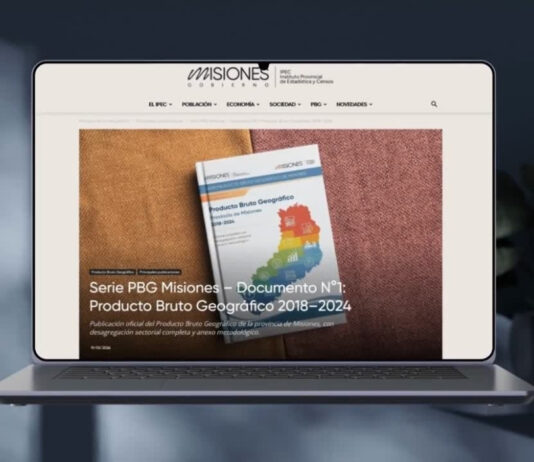 Misiones publica el Producto Bruto Geográfico 2018-2024 con resultados y desagregación sectorial