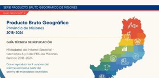 Guía técnica de replicación – Informe sectorial N° 1 del PBG de Misiones (Secciones A y B, 2018–2024)