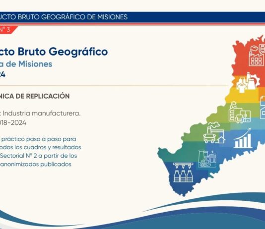 Guía técnica de replicación – Informe sectorial N° 2 del PBG de Misiones: Industria manufacturera (2018–2024)