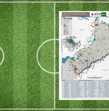 Mapa de clubes de fútbol de la Provincia de Misiones | 2026